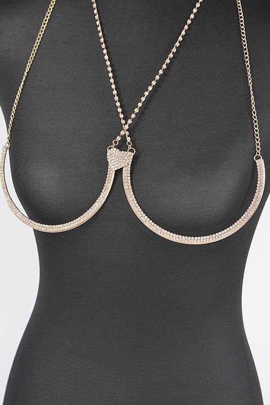 Rhinestone Iconic Bra Chain - Shop Style & More | Fresh Looks, Everyday Deals & Free Shipping