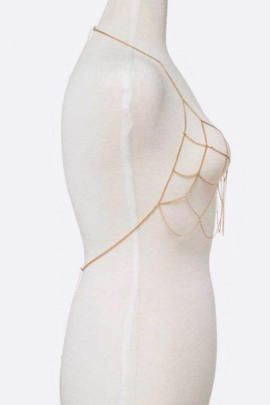 Open Net Iconic Body Chain - Shop Style & More | Fresh Looks, Everyday Deals & Free Shipping