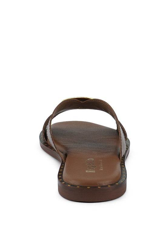 EUDORA Embellished Tan Slip-Ons - Shop Style & More | Fresh Looks, Everyday Deals & Free Shipping