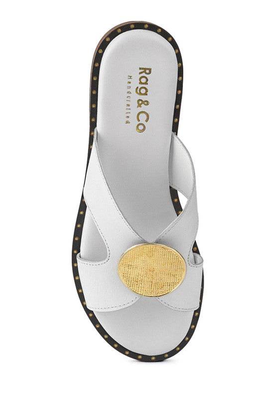 EUDORA Embellished Tan Slip-Ons - Shop Style & More | Fresh Looks, Everyday Deals & Free Shipping