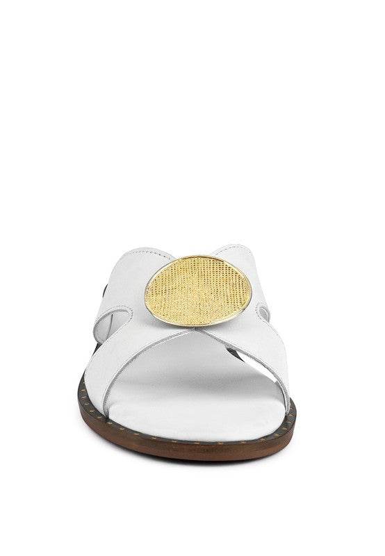 EUDORA Embellished Tan Slip-Ons - Shop Style & More | Fresh Looks, Everyday Deals & Free Shipping