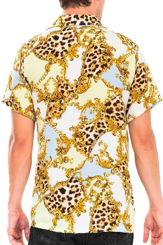 Leopard Cheetah Button Down Shirt - Shop Style & More | Fresh Looks, Everyday Deals & Free Shipping