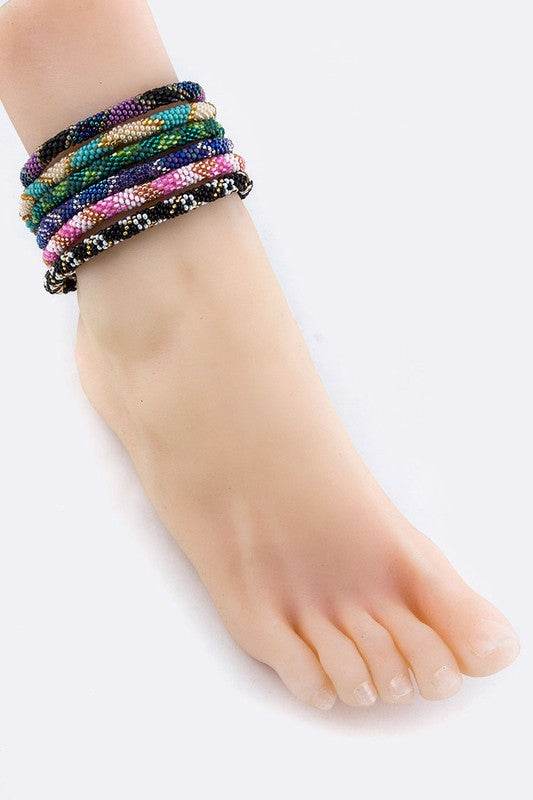 Nepal Roll On Anklet Set - Shop Style & More | Fresh Looks, Everyday Deals & Free Shipping