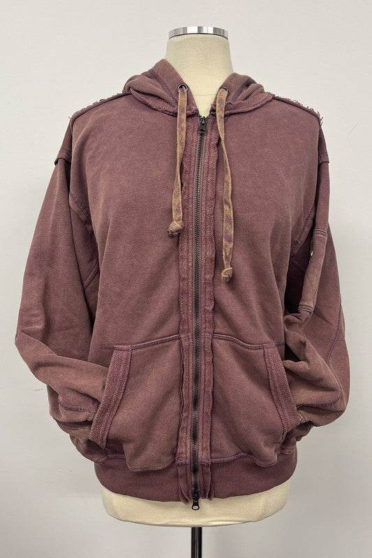 Fiori Hoodie Jacket - Shop Style & More | Fresh Looks, Everyday Deals & Free Shipping