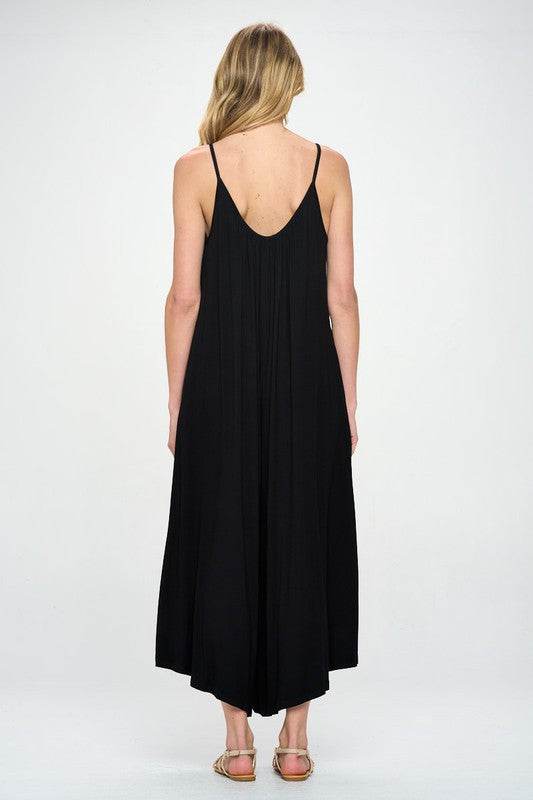 Made in USA Modal Spandex Soft Knit Jumpsuit - Shop Style & More | Fresh Looks, Everyday Deals & Free Shipping