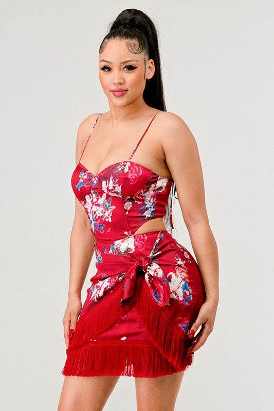 Athina Kimono floral print mini dress - Shop Style & More | Fresh Looks, Everyday Deals & Free Shipping
