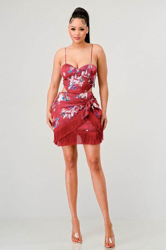 Athina Kimono floral print mini dress - Shop Style & More | Fresh Looks, Everyday Deals & Free Shipping