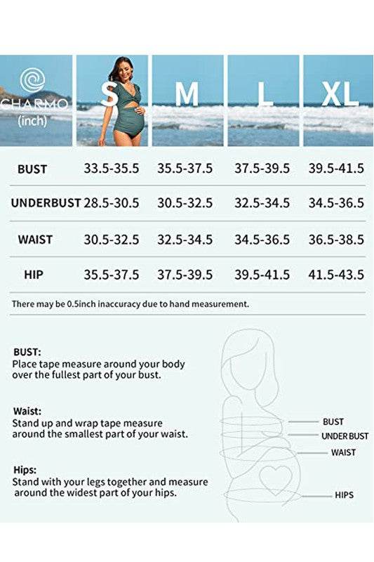 Ruch Floral Maternity Swimsuit Pregnancy Swimwear - Shop Style & More | Fresh Looks, Everyday Deals & Free Shipping