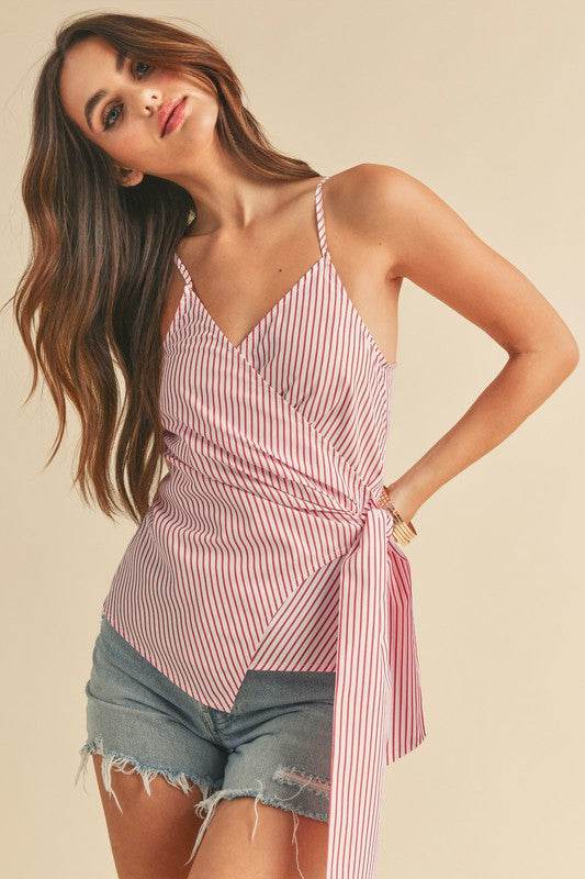 Salley Wrap Top - Shop Style & More | Fresh Looks, Everyday Deals & Free Shipping