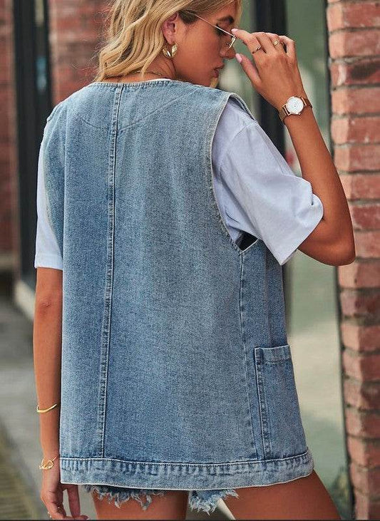 Denim Vest - Shop Style & More | Fresh Looks, Everyday Deals & Free Shipping