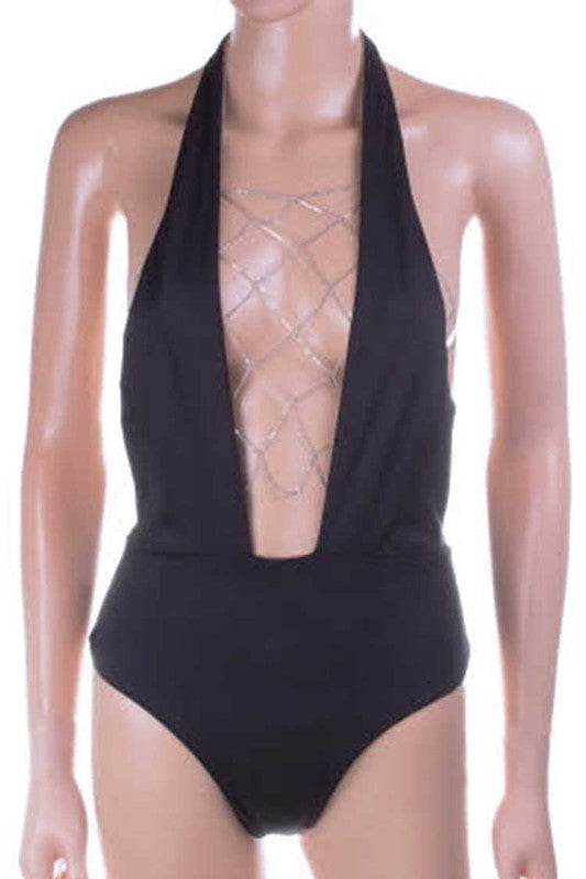 Iconic Chain Net Halter Bra Chain - Shop Style & More | Fresh Looks, Everyday Deals & Free Shipping