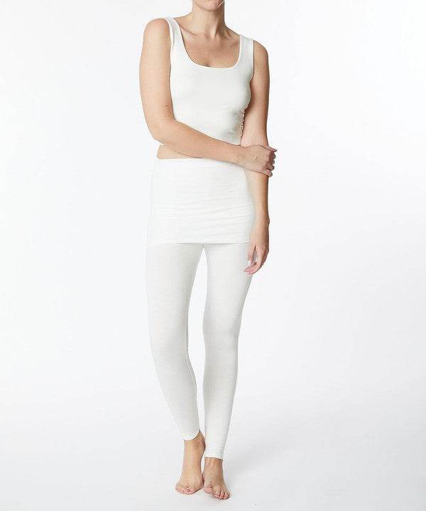 BAMBOO PRE WASHED One Piece Skirted Legging - Shop Style & More | Fresh Looks, Everyday Deals & Free Shipping