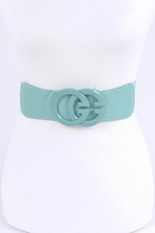 CG Logo Tonal Elastic Fashion Belt - Shop Style & More | Fresh Looks, Everyday Deals & Free Shipping