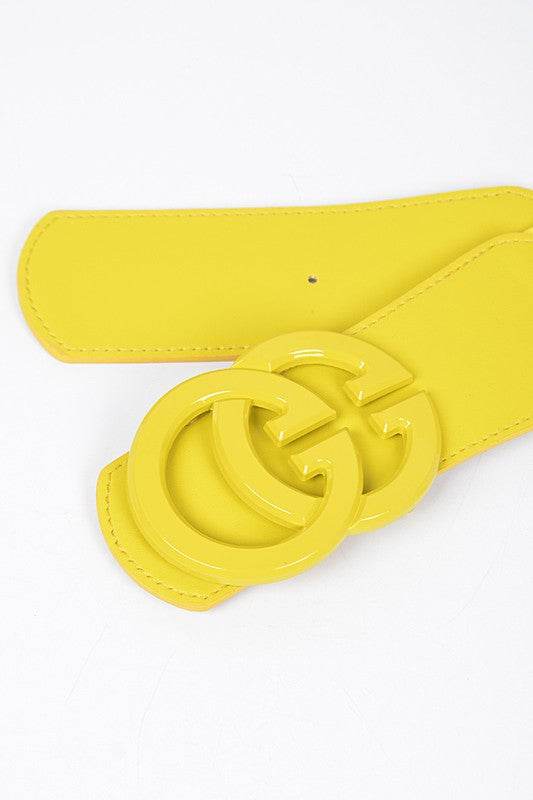 CG Logo Tonal Elastic Fashion Belt - Shop Style & More | Fresh Looks, Everyday Deals & Free Shipping