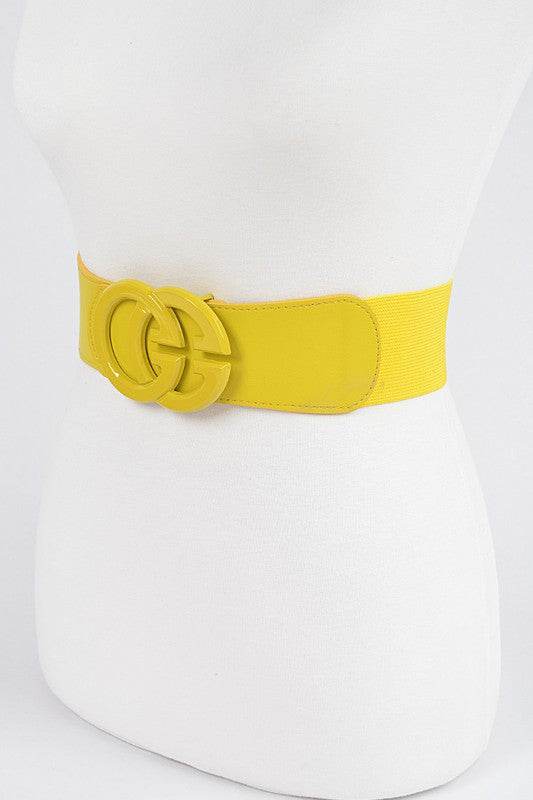 CG Logo Tonal Elastic Fashion Belt - Shop Style & More | Fresh Looks, Everyday Deals & Free Shipping