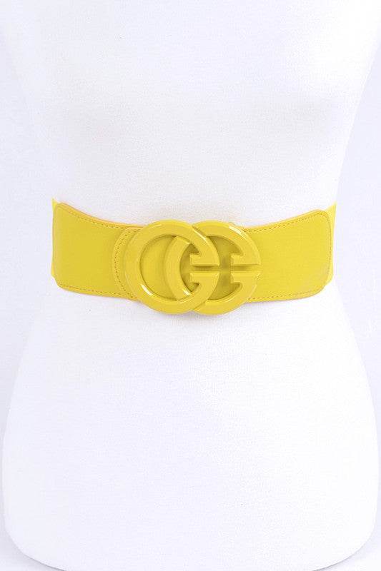 CG Logo Tonal Elastic Fashion Belt - Shop Style & More | Fresh Looks, Everyday Deals & Free Shipping