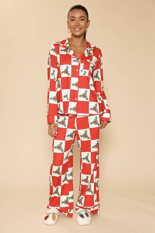 Holiday Christmas pajama set - Shop Style & More | Fresh Looks, Everyday Deals & Free Shipping