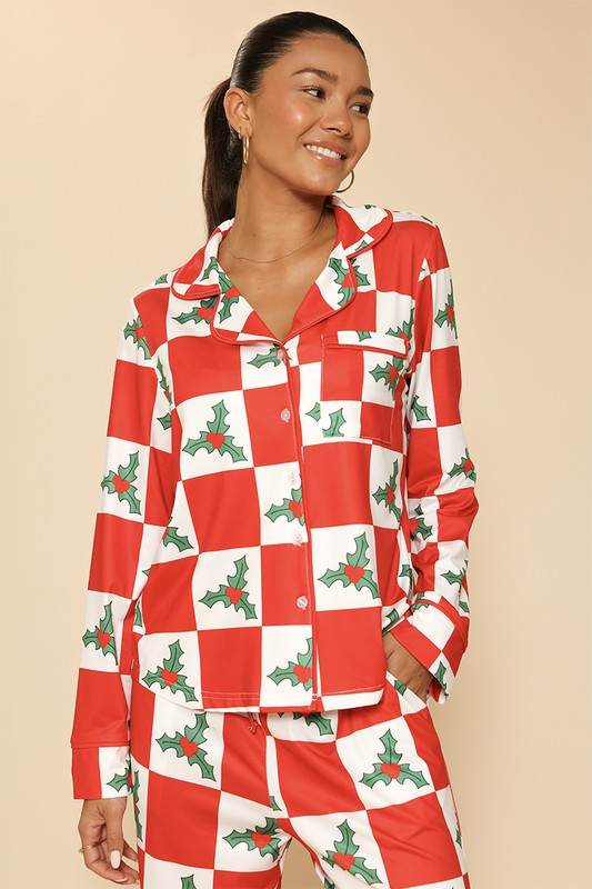 Holiday Christmas pajama set - Shop Style & More | Fresh Looks, Everyday Deals & Free Shipping
