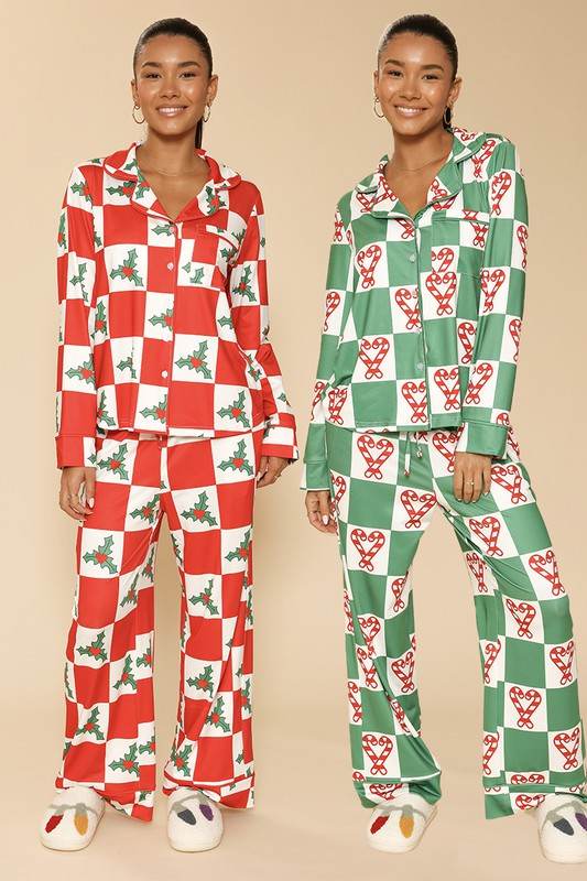 Holiday Christmas pajama set - Shop Style & More | Fresh Looks, Everyday Deals & Free Shipping