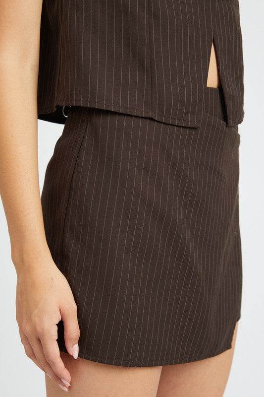 WRAP FRONT MINI SKORT - Shop Style & More | Fresh Looks, Everyday Deals & Free Shipping