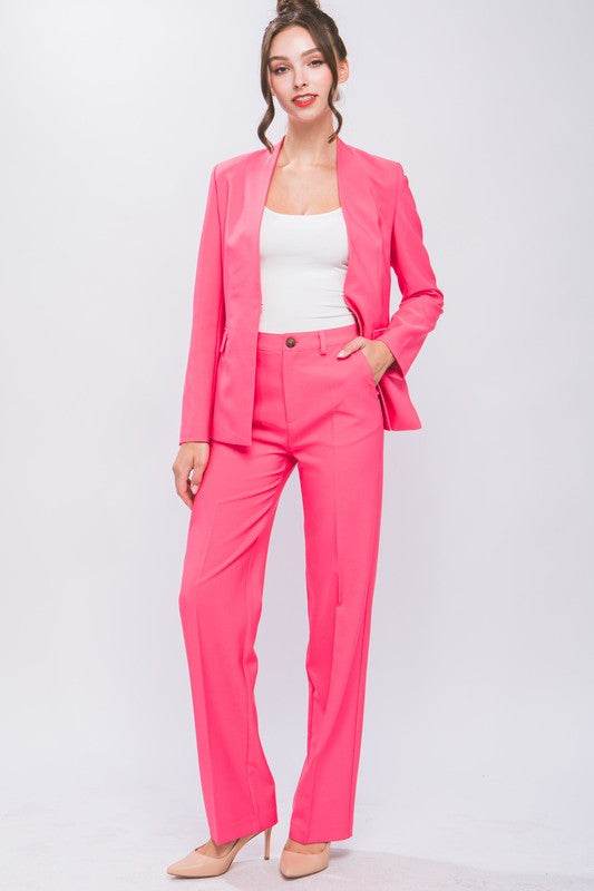 Formal Straight Leg Blazer Pants - Shop Style & More | Fresh Looks, Everyday Deals & Free Shipping