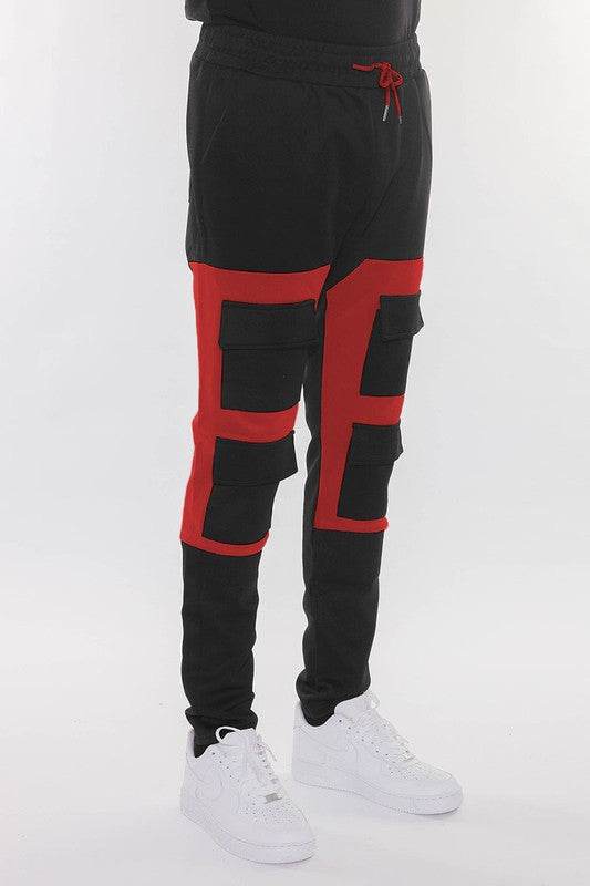 COLOR BLOCK CARGO TRACK PANT - Shop Style & More | Fresh Looks, Everyday Deals & Free Shipping