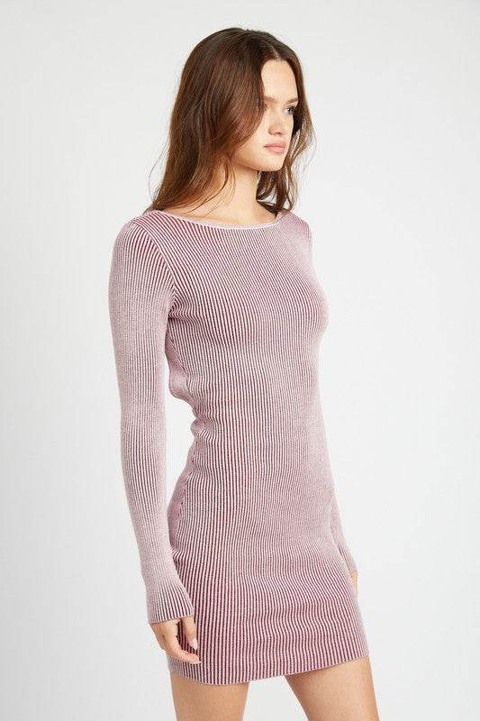 BODYCON MINI DRESS WITH OPEN BACK - Shop Style & More | Fresh Looks, Everyday Deals & Free Shipping