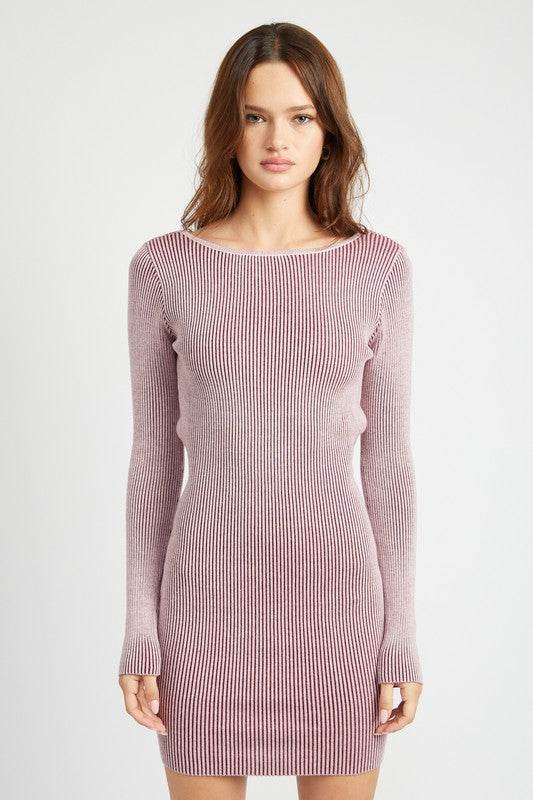 BODYCON MINI DRESS WITH OPEN BACK - Shop Style & More | Fresh Looks, Everyday Deals & Free Shipping