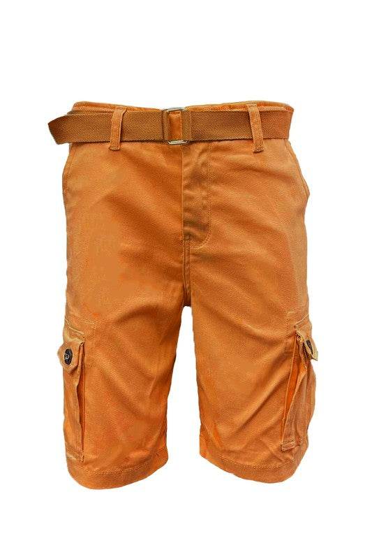 Weiv Mens Belted Cargo Shorts with Belt - Shop Style & More | Fresh Looks, Everyday Deals & Free Shipping