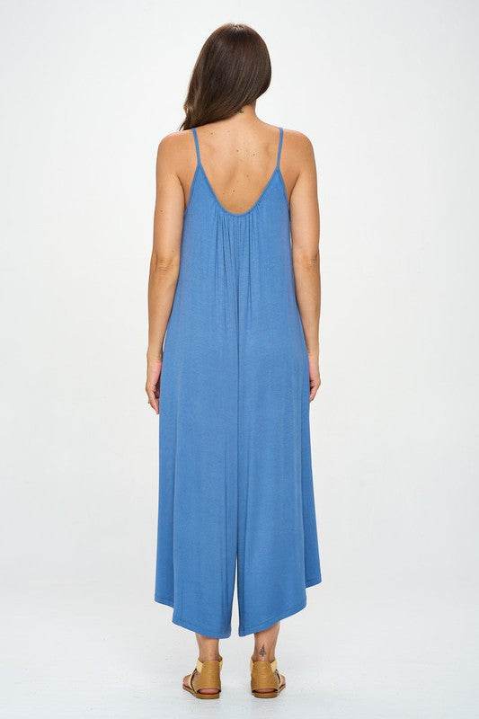 Made in USA Modal Spandex Soft Knit Jumpsuit - Shop Style & More | Fresh Looks, Everyday Deals & Free Shipping