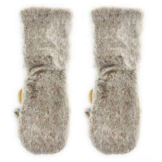 Moose Up - Kids' Plush Animal Slipper Socks - Shop Style & More | Fresh Looks, Everyday Deals & Free Shipping