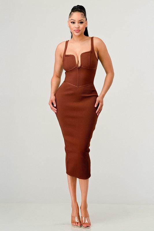 IT FEELS LIKE FALL MIDI DRESS - Shop Style & More | Fresh Looks, Everyday Deals & Free Shipping