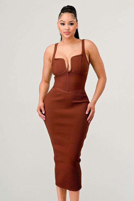 IT FEELS LIKE FALL MIDI DRESS - Shop Style & More | Fresh Looks, Everyday Deals & Free Shipping