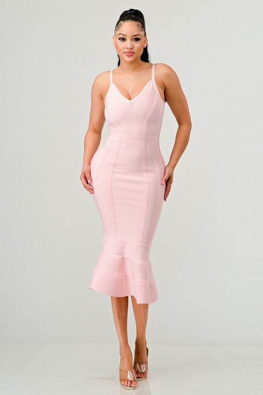 BODYCON MIDI DRESS - Shop Style & More | Fresh Looks, Everyday Deals & Free Shipping