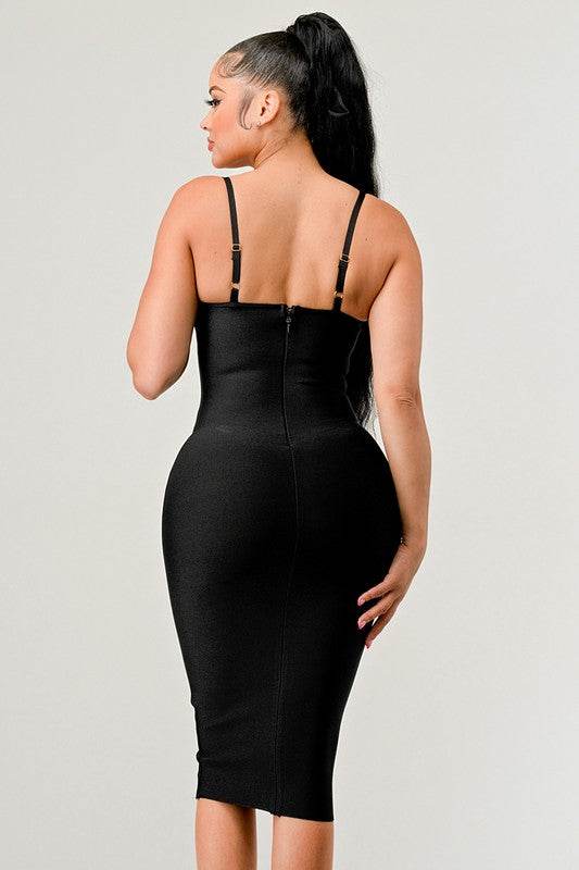 HOLIDAY COLLECTION COCKTAIL HOUR MIDI DRESS - Shop Style & More | Fresh Looks, Everyday Deals & Free Shipping