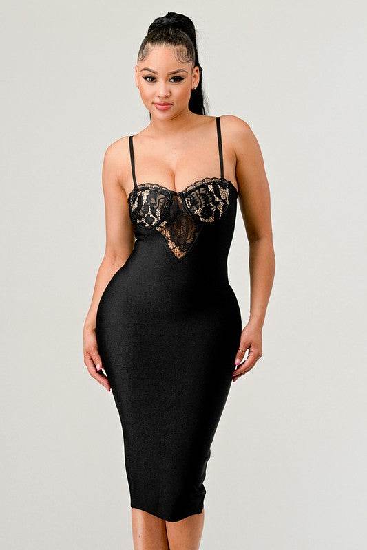 HOLIDAY COLLECTION COCKTAIL HOUR MIDI DRESS - Shop Style & More | Fresh Looks, Everyday Deals & Free Shipping