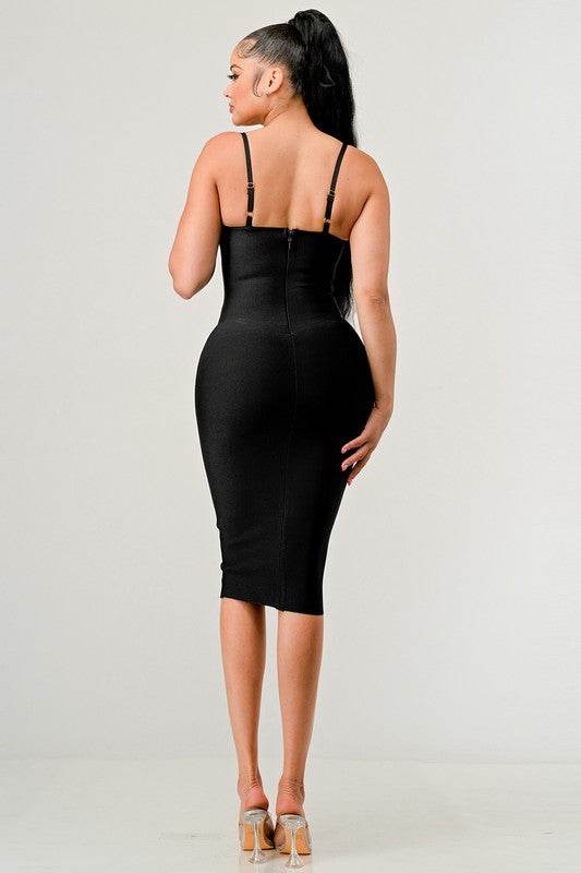 HOLIDAY COLLECTION COCKTAIL HOUR MIDI DRESS - Shop Style & More | Fresh Looks, Everyday Deals & Free Shipping