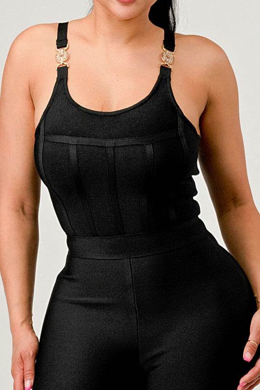 BODYCON BANDAGE JUMPSUIT - Shop Style & More | Fresh Looks, Everyday Deals & Free Shipping