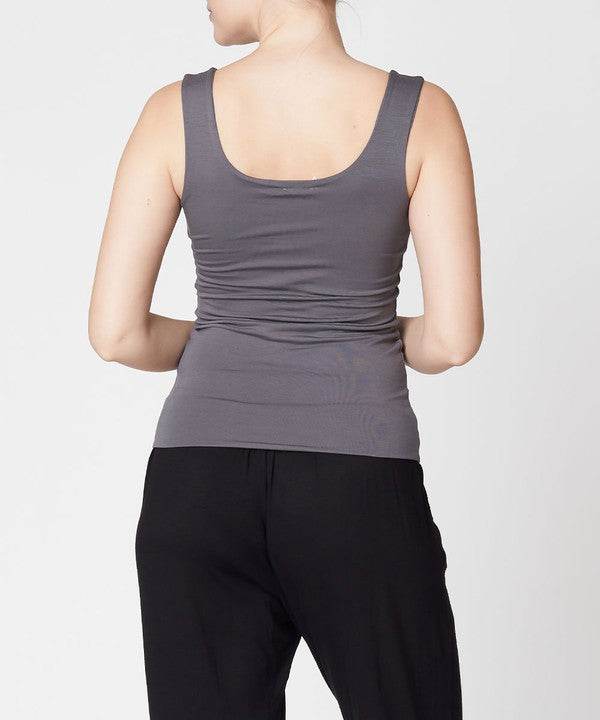 BAMBOO DOUBLE LAYERED TANK - Shop Style & More | Fresh Looks, Everyday Deals & Free Shipping