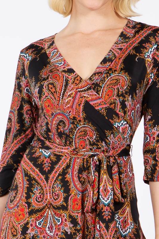 GRETA wrap dress - Shop Style & More | Fresh Looks, Everyday Deals & Free Shipping