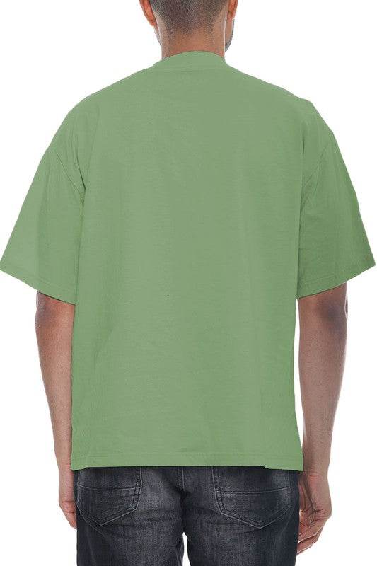 Premium Cotton Drop Shoulder Tee - Shop Style & More | Fresh Looks, Everyday Deals & Free Shipping