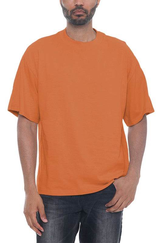 Premium Cotton Drop Shoulder Tee - Shop Style & More | Fresh Looks, Everyday Deals & Free Shipping