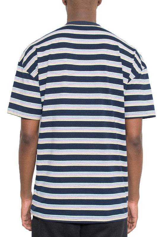 Striped Round Neck Tshirt - Shop Style & More | Fresh Looks, Everyday Deals & Free Shipping
