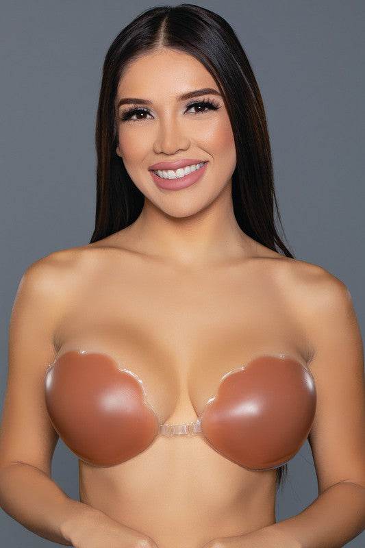 2317 Scalloped Edge Silicone Bra Tan - Shop Style & More | Fresh Looks, Everyday Deals & Free Shipping