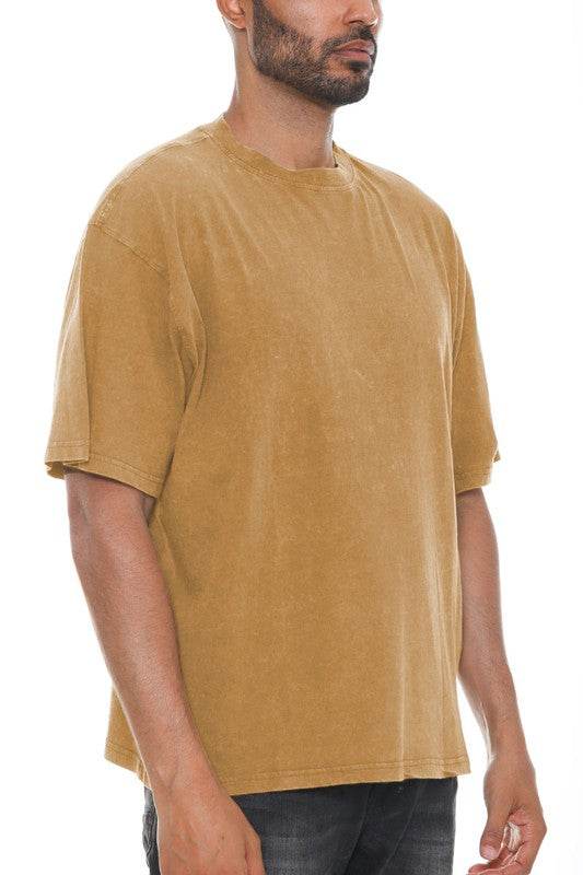 River Garment Wash Drop Shoulder Tee - Shop Style & More | Fresh Looks, Everyday Deals & Free Shipping