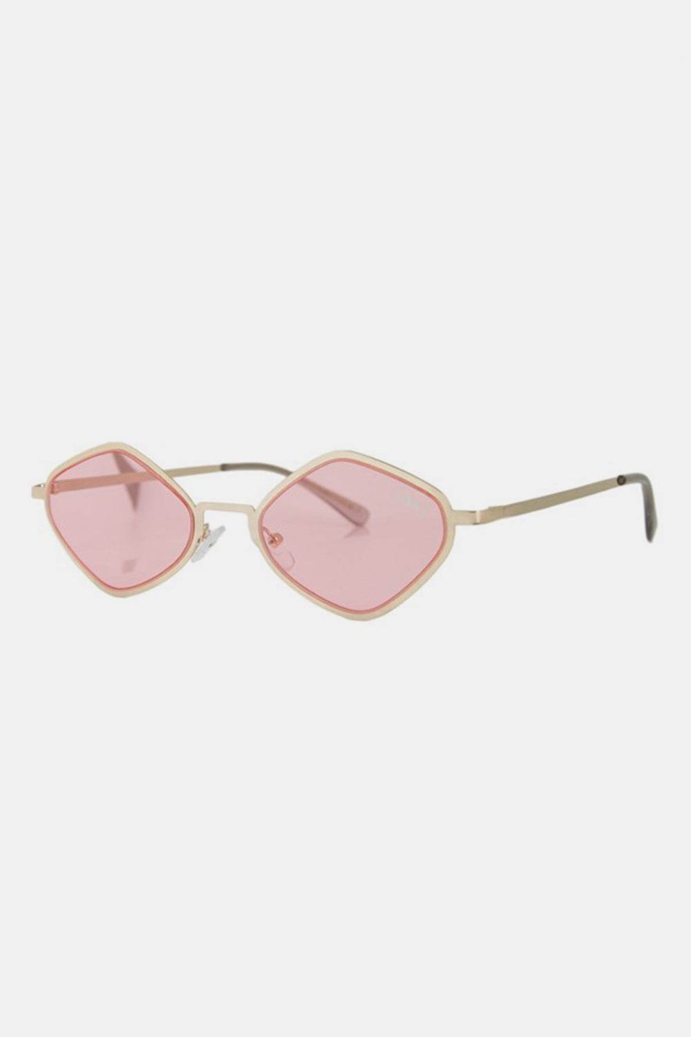 Nicole Lee USA Metal Frame Geometric Sunglasses - Shop Style & More | Fresh Looks, Everyday Deals & Free Shipping