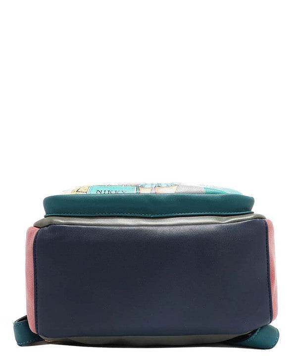 Nicole Lee USA Cat Eco-Leather Convertible Backpack Bag - Shop Style & More | Fresh Looks, Everyday Deals & Free Shipping