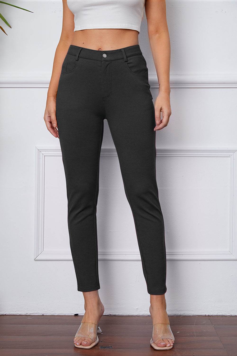 StretchyStitch Pants by Basic Bae - Shop Style & More | Fresh Looks, Everyday Deals & Free Shipping