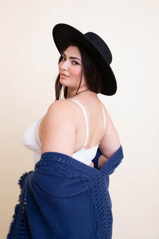 Plus Size Waistband Loop Lace Brami - Shop Style & More | Fresh Looks, Everyday Deals & Free Shipping