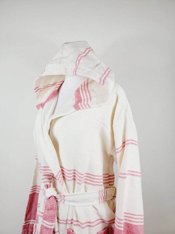 Unisex Robe, Beach or spa Robe with pockets - Red - Shop Style & More | Fresh Looks, Everyday Deals & Free Shipping